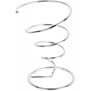 "GET 4-18180-S 4"" Round Wire Fry Cone Basket - 6""H, Chrome, 6"" Height, Silver"