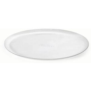 "Front of the House BHO021CLT26 12"" Round Plate Liner - Plastic, Clear"