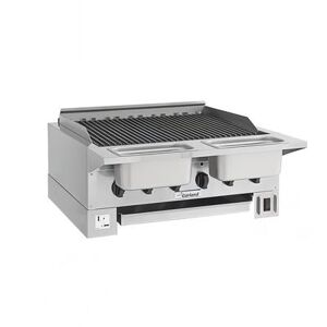 "Garland HEEGM24CL High Efficiency Broiler w/ Removable Cast Iron Grates, 20 1/8 x 23 1/2"" Grill, Natural Gas, Stainless Steel, Gas Type: NG"