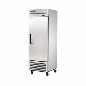 "True T-23F-FLX-HC 27"" 1 Section Commercial Refrigerator Freezer - Right Hinge Solid Door, Bottom Compressor, 115v, Silver True Refrigeration"