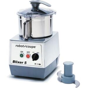 Robot Coupe BLIXER5 2 Speed Commercial Food Processor w/ 5 1/2 qt Capacity, Stainless Steel