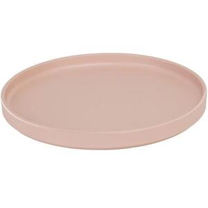 "Cal-Mil 22026-10-108 10 1/4"" Round Melamine Hudson Plate - Blush, Pink"