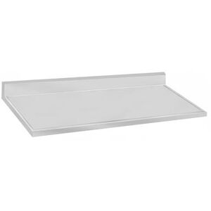 "Advance Tabco VCTF-300 Countertop - 5"" Backsplash, 30"" x 30"", 16 ga 304 Stainless, Satin Finish, Stainless Steel"