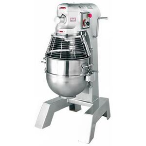 Bakemax BMPM040 40 qt Planetary Commercial Mixer - Countertop, 1 1/2 hp, 220v/1ph, 40 Quart, 1, 125 W, Blue