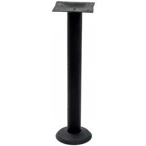 "Oak Street BDB-STD Dining Height Bolt Down Table Base w/ 3"" Diameter, Cast Iron, Black"