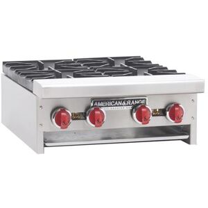 "American Range ARHP-12-2 12"" Gas Hotplate w/ (2) Burners & Manual Controls, Liquid Propane, Gas Type: LP"