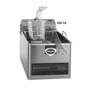 Wells LLF-14-QS Countertop Commercial Electric Fryer - (1) 14 lb Vat, 208-240v/1ph, Stainless Steel