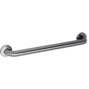 "Gamco 150CX18 18"" Straight Grab Bar w/ 1 1/2"" Diameter Tubing, Satin Finish Stainless Steel, 304 Stainless Steel"