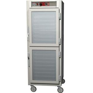 Metro C569L-SDC-LPDS Full Height Insulated Mobile Heated Cabinet w/ (34) Pan Capacity, 120v, Pass-Thru, Stainless Steel