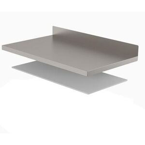 Metro SMW42 SmartLever Solid Stainless Steel Work Surface - 42""L x 30""W, Silver"