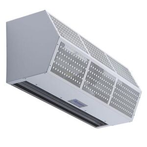 "Berner SHD07-2084A 84"" Unheated Air Curtain - (1) Speed, White, 120v, Aluminum, For Doors"