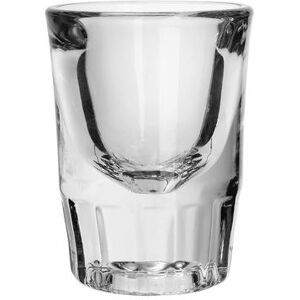 Libbey 5127 1 1/2 oz Fluted Whiskey Shot Glass, Clear