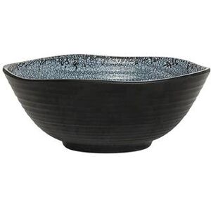 Steelite 7184TM070 Creations Pompeii 12 3/4 oz Melamine Bowl, Slate, Black