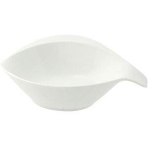 10 Strawberry Street WTR-8TAILBWL Whittier 8 oz Oval Tail Bowl - Porcelain, White