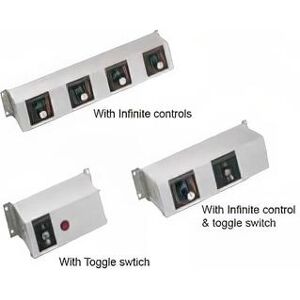 "Hatco RMB-20AH 20"" Remote Control Box w/ (4) Infinite Switches & (4) Indicator Lights for 120v"