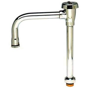 "T&S B-0407-03 Swivel Vacuum Breaker Gooseneck, 9 1/4""High, 8 3/4""Long, Chrome"