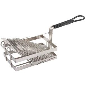 Winco TB-18 Tostada Fryer Basket w/ 18 Shell Capacity