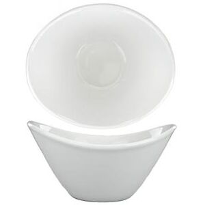 ITI DO-922 13 oz Oval Dover Bowl - Porcelain, European White