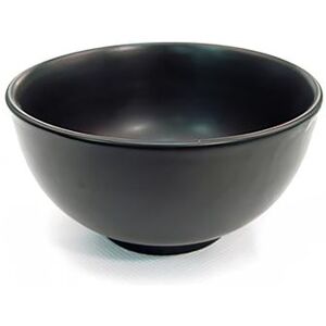 "CAC 666-4-BLK 4 3/4"" Japanese Style Rice Bowl - Ceramic, Black"