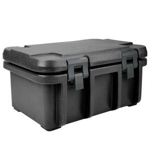 Cambro UPC180110 Ultra Pan Carriers Insulated Food Carrier - 24 1/2 qt w/ (1) Pan Capacity, Black, Top Load