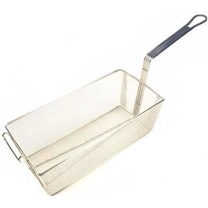 "Pitco P6072188 Fryer Basket w/ Uncoated Handle & Front Hook, 17 1/4"" x8 1/2"" x 5 3/4"""