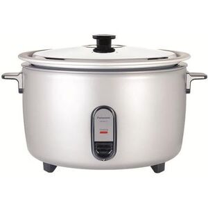 Panasonic SR-GA721L 80 Cup Commercial Rice Cooker - Auto Off, (168) 3 oz Servings, 208v/1ph, Stainless Steel