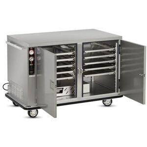 FWE TS-1826-14 1/2 Height Insulated Mobile Heated Cabinet w/ (10) Pan Capacity, 120v, 10-Pan Capacity, 120 V, Stainless Steel