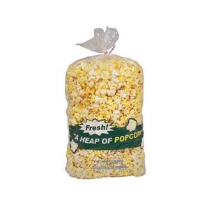 "Gold Medal 2125 18"" Disposable Heap-O-Popcorn Bags w/ 3 oz Capacity, 1, 000/Case, Clear"
