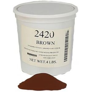 Gold Medal 2420 4 lb Brown Color Pop Salt