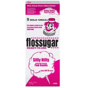 Gold Medal 3202 1/2 gal Silly Nilly (Pink Vanilla) Cotton Candy Flossugar