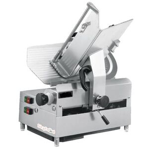 "Skyfood 1212E Automatic Meat Commercial Slicer w/ 12"" Blade, Belt Driven, Stainless Steel, 1/2 hp, 110 V"