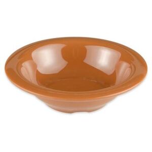 GET B-454-PK Diamond Harvest 4 1/2 oz Round Melamine Dinner Bowl, Orange, 4.5 oz. (5 oz. rim-full)