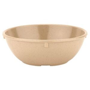 GET DN-314-S Supermel 14 oz Round Melamine Oatmeal Bowl, Sandstone, 14-oz. Capacity, Beige