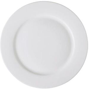 "GET PA1101901524 7 1/4"" Round Artisan Plate - Porcelain, Bright White"