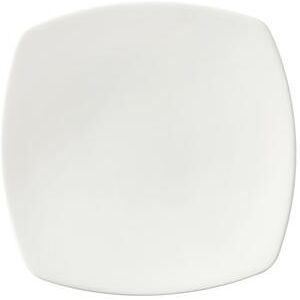 "GET PA1101912912 12 1/4"" Square Asia Plate - Porcelain, Bright White"