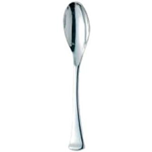 "Chef & Sommelier T5106 7 1/4"" Dessert Spoon with 18/10 Stainless Grade, Diaz Pattern, Stainless Steel"