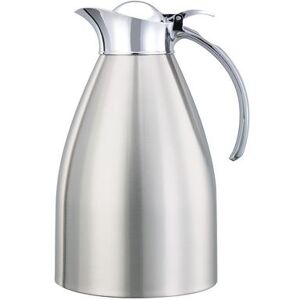 Service Ideas MAR15BS 1 1/2 liter Carafe w/ Vacuum Insulation, Brushed Stainless Finish, Silver