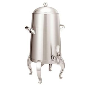 Service Ideas URN15VPSRG 1 1/2 gal Low Volume Dispenser Coffee Urn w/ 1 Tank, Thermal, Vacuum Insulation, Silver