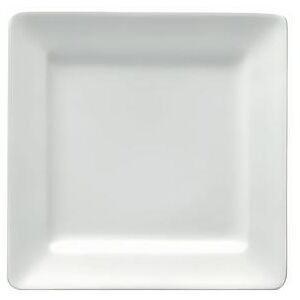 "Oneida F8010000149S 10 1/4"" Square Buffalo Plate - Porcelain, Bright White"