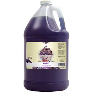 Gold Medal 1224 Grape Snow Cone Syrup, Ready-To-Use, (4) 1 gal Jugs