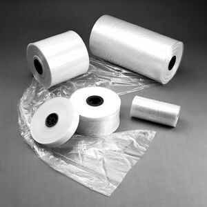 "LK Packaging T1-04540 1075 ft Poly Tubing on Rolls - 4 1/2""W"