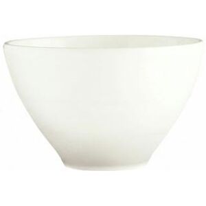 Libbey 987659361 10 1/4 oz Round Bouillon Cup w/ Silk Pattern & Royal Rideau Body, White