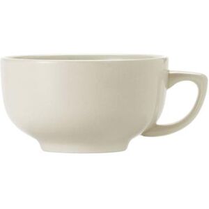 Libbey 740-901-014 14 oz Porcelana Jumbo Cup - Porcelain, Cream White