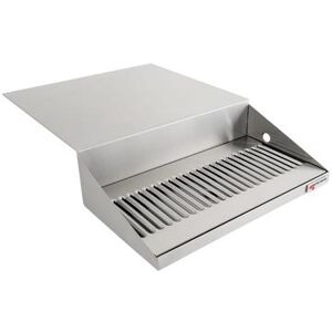 "Micro Matic DP-J-12 Jockey Box Drip Tray - 12""W x 6 3/8""D x 3 1/2""H, Stainless Steel"