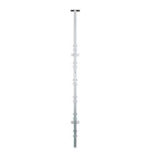 "New Age 97755 84"" Common Upright for Wall Mount Cantilever, Aluminum"