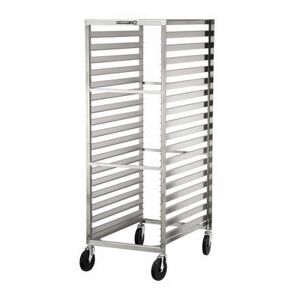 "Lakeside 128 21""W 35 Sheet Pan Rack w/ 1 7/16"" Bottom Load Slides, Stainless Steel"