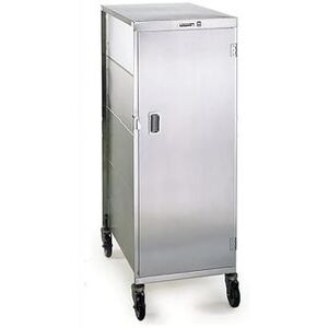 "Lakeside 852 20 Tray Ambient Meal Delivery Cart, (20) 15"" x 20"" Tray Capacity, Stainless Steel"