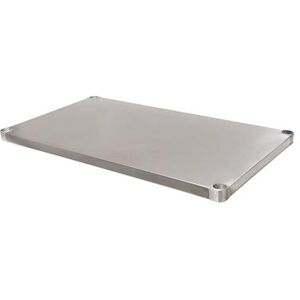 "Advance Tabco US-36-36 Undershelf for 36"" x 36"" Work Table, 18 ga 430 Stainless, Stainless Steel"