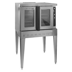 Blodgett DFG-200 ADDL Bakery Depth Single Full Size Liquid Propane Gas Commercial Convection Oven - 60, 000 BTU, Stainless Steel, Gas Type: LP