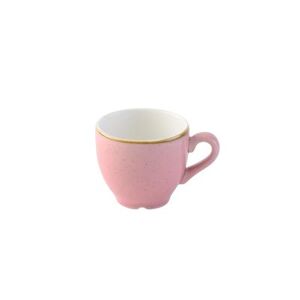 Churchill SPPSCEB91 3 1/2 oz Stonecast Espresso Cup - Ceramic, Petal Pink